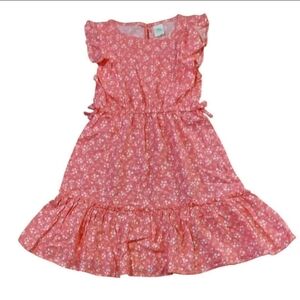 NWT Thereabouts shell pink floral dress ~sz XS (6/6X)
